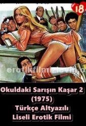Okuldaki Sarışın Kaşar 2 1978 Türkçe Liseli Seks Filmi izle